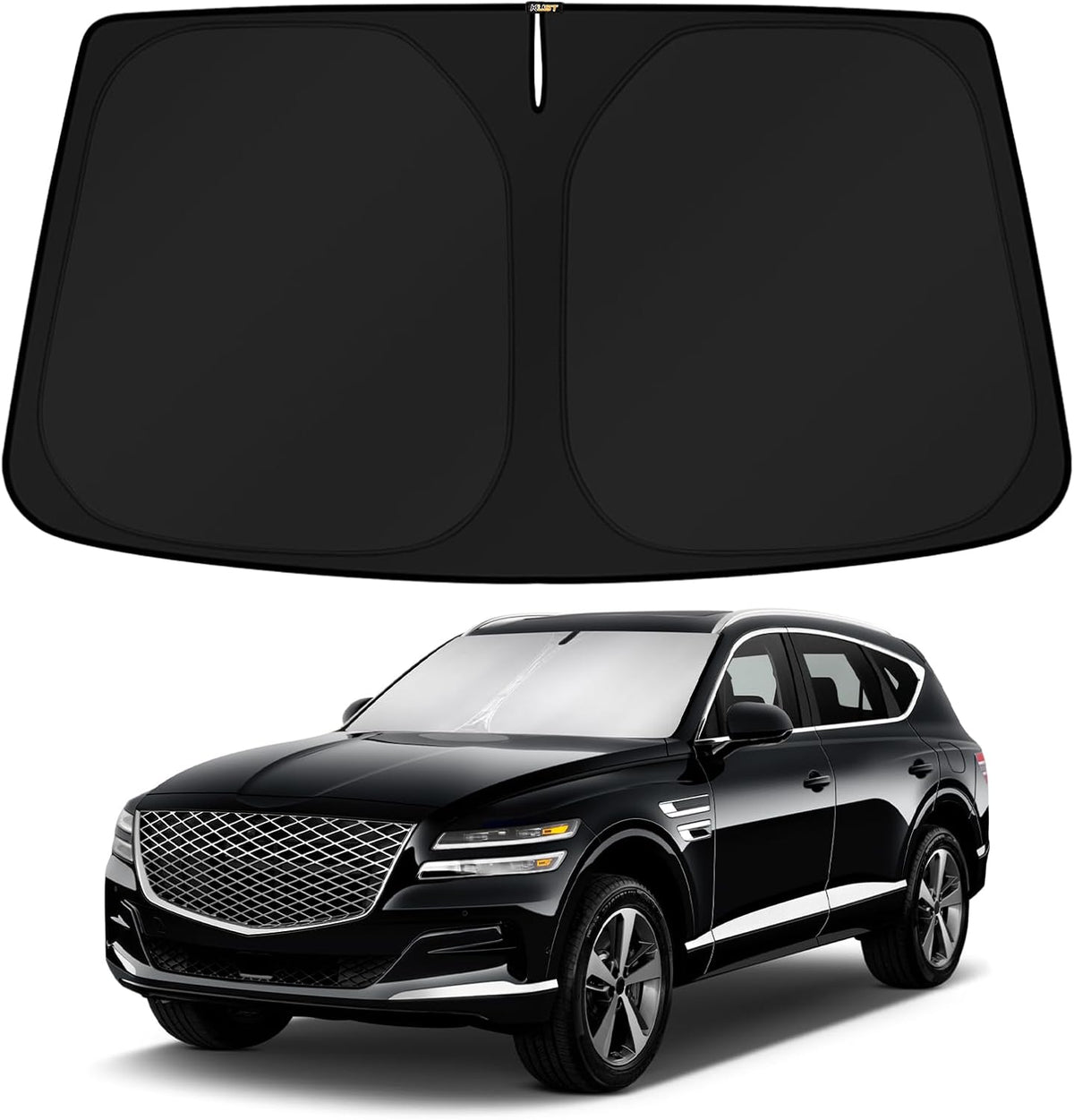 KUST Windshield Sun Shade for Toyota RAV4 2019-2022 2023 2024 2025 2026 Window Accessories Shade Sun Visor Cover Foldable Block UV Rays - Colors F
