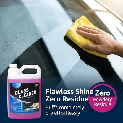 Magic Finish Car Glass Cleaner (16 fl oz) – Ammonia-Free Window Cleaner Spray for Interior & Exterior Auto Glass – Anti-Fog, Streak-Free Car Cleaning Supplies for Tint, Mirrors & Screens