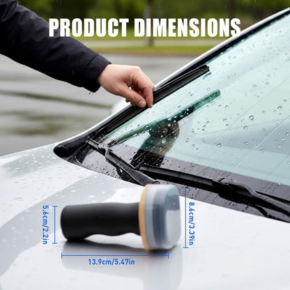 2026 Handheld Glass Oil-Film Remover, New Upgrade Emulsion Cleaner Glass Cleaning Board for Cars, Multifunctional Oil Film Remover for Windshield, Car Glass Brush for Car Maintenance (1, 100g)