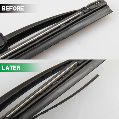 Car Windshield Wiper Regroover Tool | Portable, ABS, Vehicle Wiper Restorer, With Sponge, Universal
