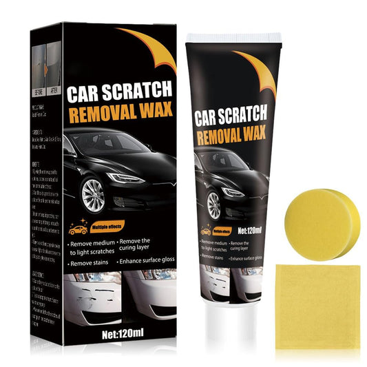 Scratch Remover for Vehicles,2026 New Scratch Removal Wax,Containing Wiping Sponge car Paint Scratch Repair Polishing Wax,Used for Deep Scratches on Various Vehicles (2pc)