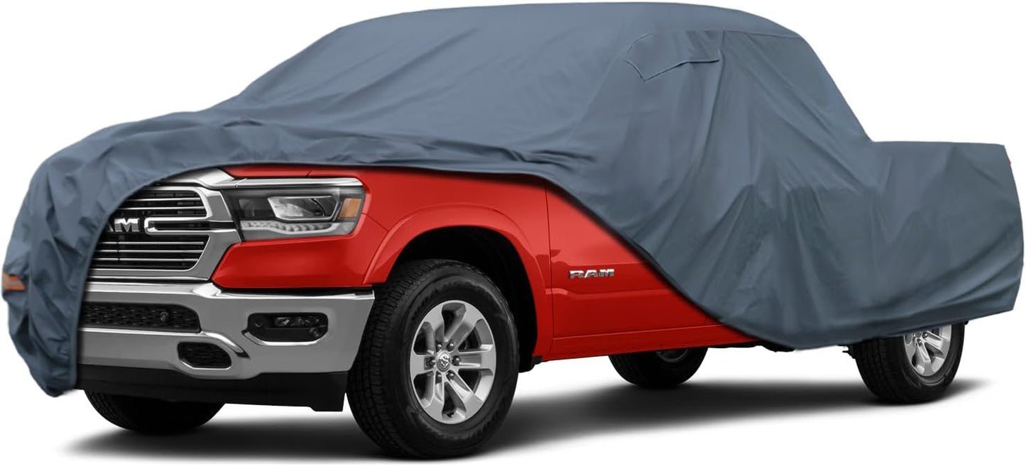 GUNHYI 16 Layers Car Cover Waterproof All Weather, Heavy Duty Outdoor Car Cover Universal Fit Sedan Toyota Camry, Tesla Model 3, Honda Accord, Nissan Altima, Kia K5/Stinger, Hyundai Sonata etc.