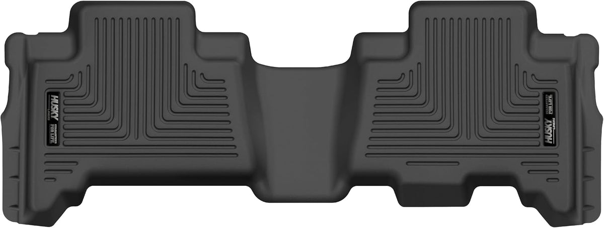 Husky Liners Weatherbeater Floor Mats | Fits 2013 - 2024 Toyota 4Runner; 2014 - 2024 Lexus GX460 | Front & 2nd Row, 3-pc Black - 99571