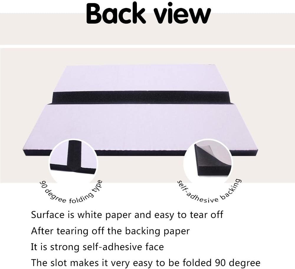 Garage Wall Protector Foam Wall Corner Guard for Parking Garages - Edge Protector Protect Your Car - Garage Corner Edge and Bumpers Guards
