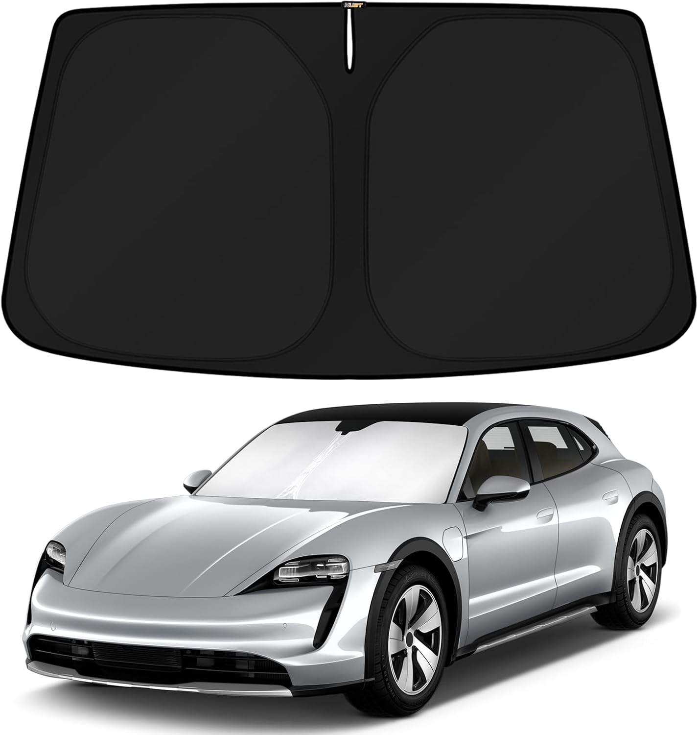 KUST Windshield Sun Shade for Toyota RAV4 2019-2022 2023 2024 2025 2026 Window Accessories Shade Sun Visor Cover Foldable Block UV Rays - Colors F
