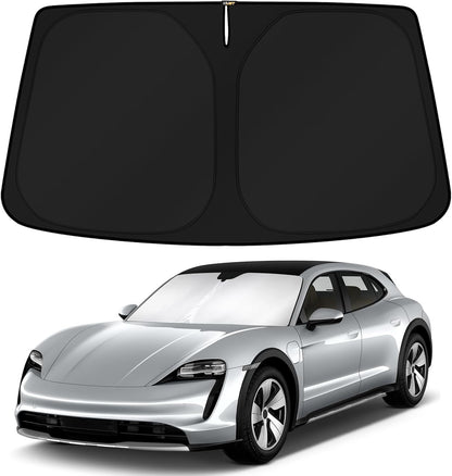 KUST Windshield Sun Shade for Toyota RAV4 2019-2022 2023 2024 2025 2026 Window Accessories Shade Sun Visor Cover Foldable Block UV Rays - Colors F