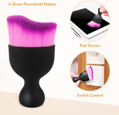 Car Interior Cleaning Brush Car Duster Interior with Ultra Soft Bristles Auto Detailing Brushes Dusting Car Accessories for Dashboard, AC Vents, Leather, Scratch-Free (1Pack)