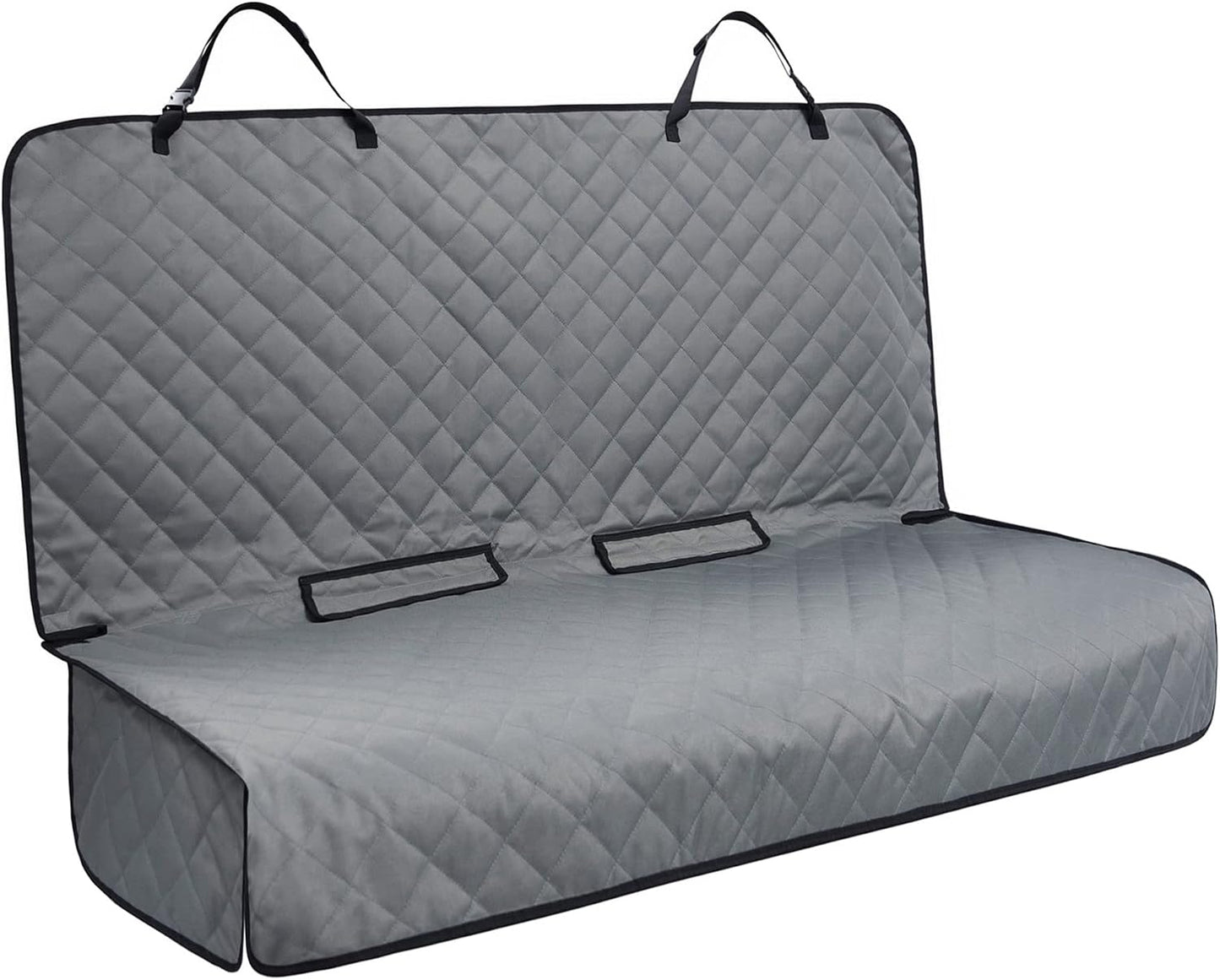 VIEWPETS Bench Car Seat Cover Protector - Waterproof, Heavy-Duty and Nonslip Pet Car Seat Cover for Dogs with Universal Size Fits for Vehicles, Trucks & SUVs