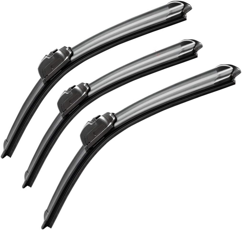 OEM QUALITY Premium All-Season Windshield Wiper Blades (22"+22" pair for front windshield) - Colors A