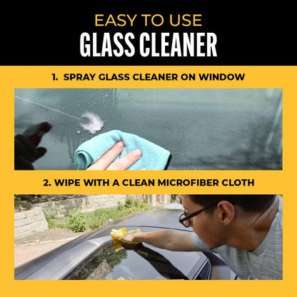 Legendary Glass Cleaner 16oz - Auto Window Cleaner Spray for Car Windows & Windshield - No Streaks, Ammonia-Free, Tint Safe - Interior/Exterior Use