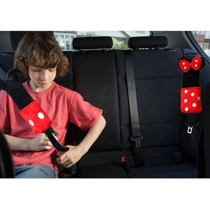 Seat Belt Cover Pad for Man, Cute Seatbelt Covers, Cute Cartoon Car Seat Belt Cover Pads, Car Seat Shoulder Strap Pads, Seatbelt Cushion, Car Seat Strap Covers for Boys Girls (MN)