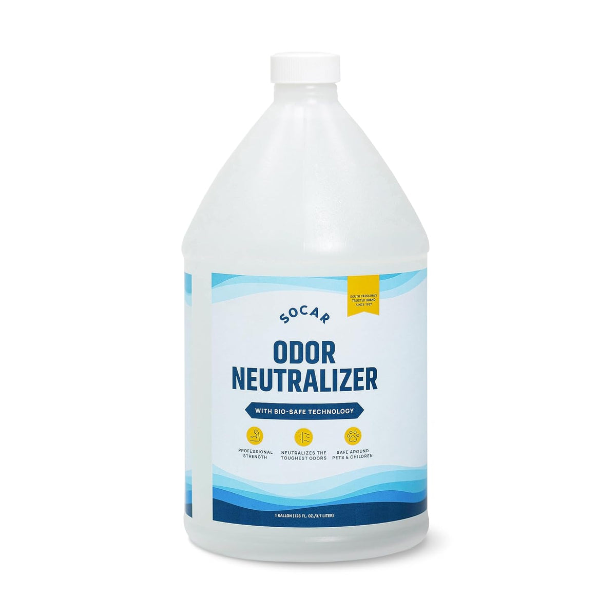SOCAR - Odor Neutralizer Eliminates odors for Home, Office, Gym, Car. Eliminates Odors from Pets, Cooking, Sports Gear, Urine, Vomit & Unwanted, Strong Odors 32oz Liquid Spray