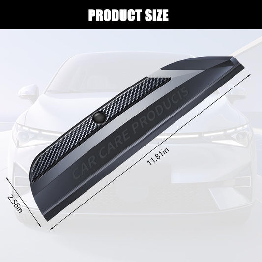 Car Window Squeegee, Silicone Vehicle Glass Water Cleaning Wiper Blade for Drying, Professional Automotive Mirror Scraper Cleaner Accessories, Universal for SUV, Sedan, Truck