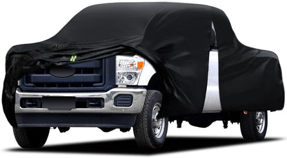 6 Layers Car Cover Waterproof All Weather for Automobiles, Size A3 with Zipper Cotton Fit for Toyota Camry, Honda Accord, Ford Mustang, Chevy Camaro/Malibu,Kia Optima/K5 (187-198 inch)