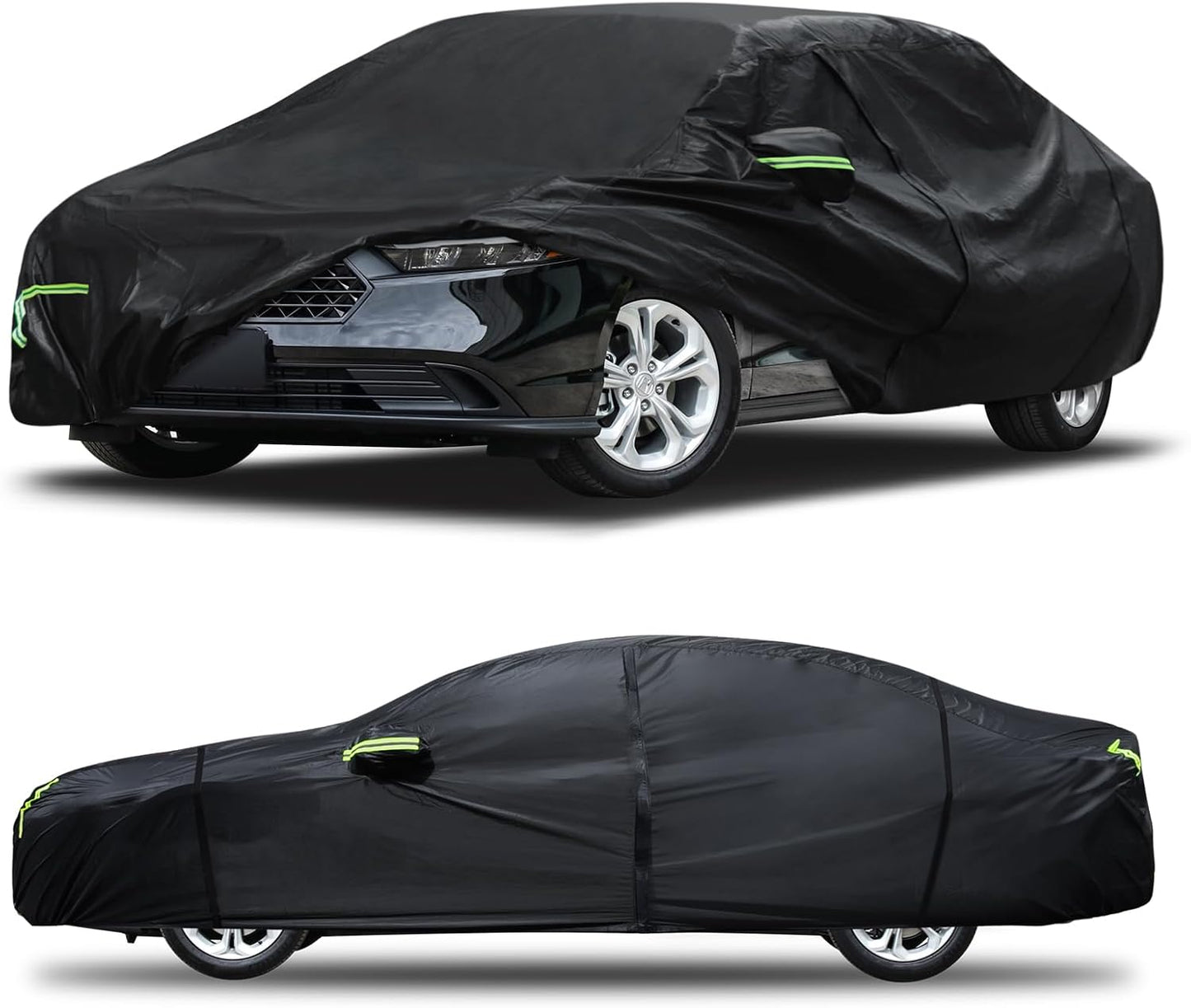 Car Cover Custom Fit for Honda CRV 1997-2025,Toyota RAV4 1996-2025, 6 Layers Truck Cover Waterproof All Weather for Automobiles,Outdoor Full Exterior Cover,Rain, Sun, Wind Protection,Black