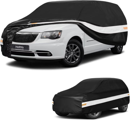10 Layers Car Cover Custom Fit for Mercedes Benz C Class C250 C300 C43 C63 (1993-2026), Waterproof All Weather for Automobiles, Outdoor Full Cover Sun Dust Rain Protection with Cotton. Black - Colors C