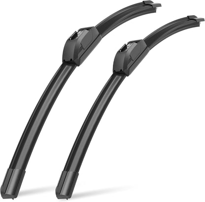 Raidbee® 26"+26" Windshield Wiper Blades Replacement for Ford Fusion 2013 2014 2015 2016 2017 2018 2019 2020 Genuine OEM Quality 2 Pack - Colors A