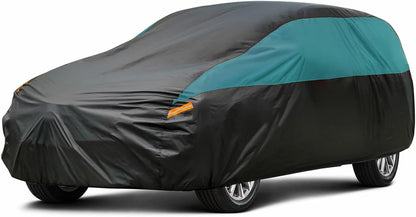 GUNHYI Car Cover for Automobiles All Weather Waterproof, Universal Fit Sedan Chevrolet Corvette, Ford Fusion, Kia Stinger, Nissan Maxima, Buick Regal, Subaru Legacy, Honda Accord etc.