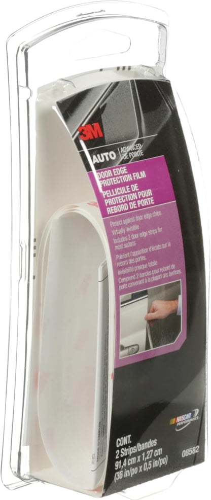 3M Door Edge Protection Film, 36 Inch, Protect Door Edges From Chips, Scratches, and Scuffs, No Tool Required, Yellowing and Staining Resistant, Professional Grade Solution (08582)