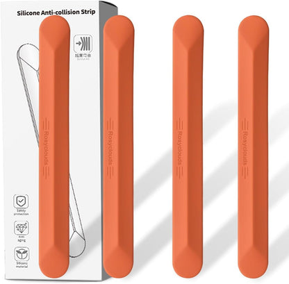 muekzu Silicone Car Door Edge Guard Trim Molding Crash Scratch Protector Scratch Guard for Car,Sedans,Truck,SUV 4PCS (Black)