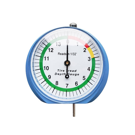 Tire Tread Depth Gauge, Reads in 1/32 inch increments, for Motorcycle, car,Truck and Bus