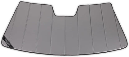 Covercraft UVS100 Custom Sunscreen for 2014-19 Silverado/Sierra 1500 (2019 Classic) & 2015-19 2500/3500 Without Lane Departure Warning System - Silver