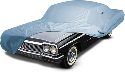iCarCover Premium Car Cover for 1970-1972 Chevy Monte Carlo Heavy Duty Waterproof All-Weather Automobiles Custom Fit Indoor Outdoor UV Snow Protection Covers with Straps and Bag - Colors A