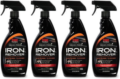 Stoner Car Care 92104 Iron Remover & Wheel Cleaner – Odorless Iron Fallout & Brake Dust Remover for Paint, Wheels & Glass – pH Balanced Rust Decontaminant with Color Indicator – 22 fl oz