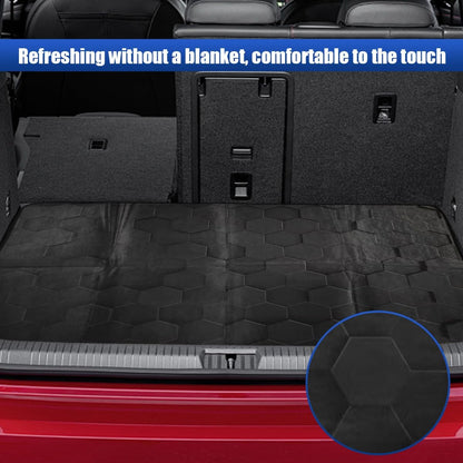Car Trunk Cargo Liner, 38"×29" Scratch-Resistant Car Floor Mat, Washable Auto Trunk Protective Mat, Fashionable Vehicle Interior Decoration Accessories for SUVs, Trucks (Style1)