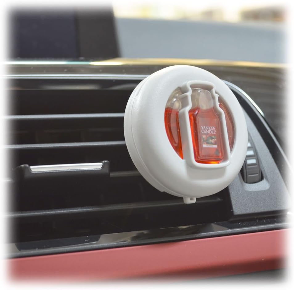 Yankee Candle Car Freshener Smart-Scent Vent Clips, 4-Pack (Macintosh)