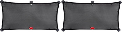 Munchkin® Brica® Magnetic Stretch to Fit™ Car Window Shade for Baby, Side Window Sun Shade, Black, 1 Pack