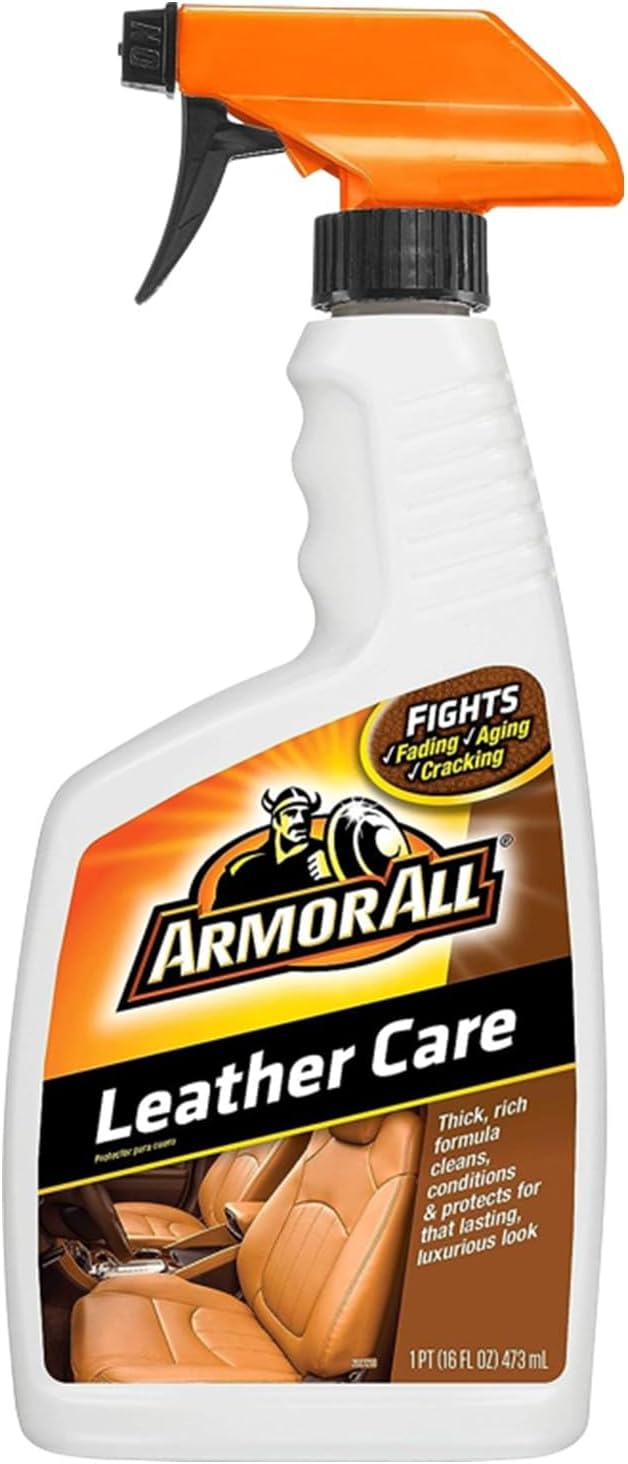 Armor All Car Leather Conditioner Gel, Interior Cleaner for Cars, Trucks and Motorcycles, 18 Fl Oz