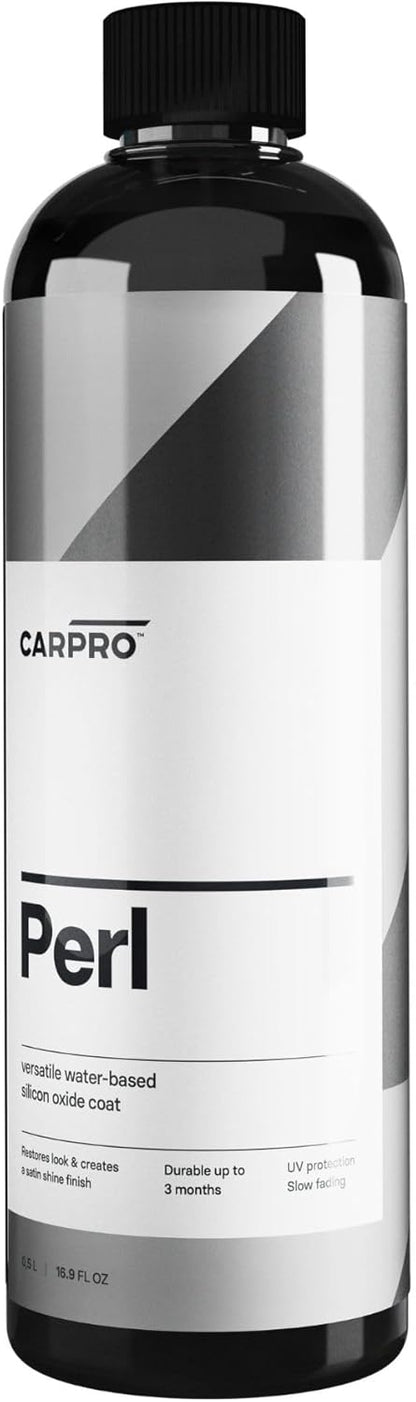 CARPRO PERL Plastic & Rubber Protectant - [Plastic, Engine, Rubber, Leather] - Concentrated Tire Dressing, Water Based UV Protection, Satin Finish - 1 Liter (34oz)