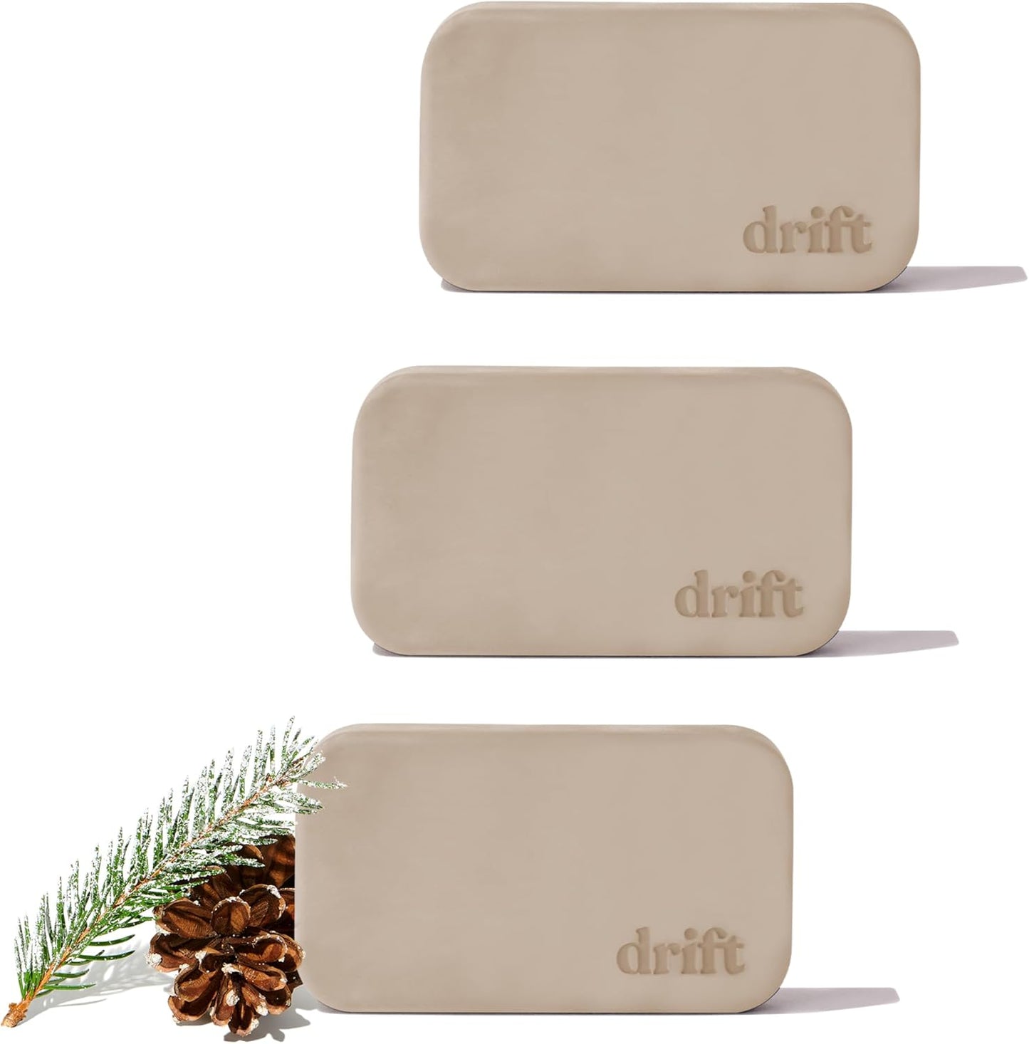 Drift Car Air Freshener - Stone Air Freshener Car Odor Eliminator - Long Lasting Scent - Auto Accessories - Metal Clip - Essential Oils - Clean Ingredients - Open Air Scent Starter Kit