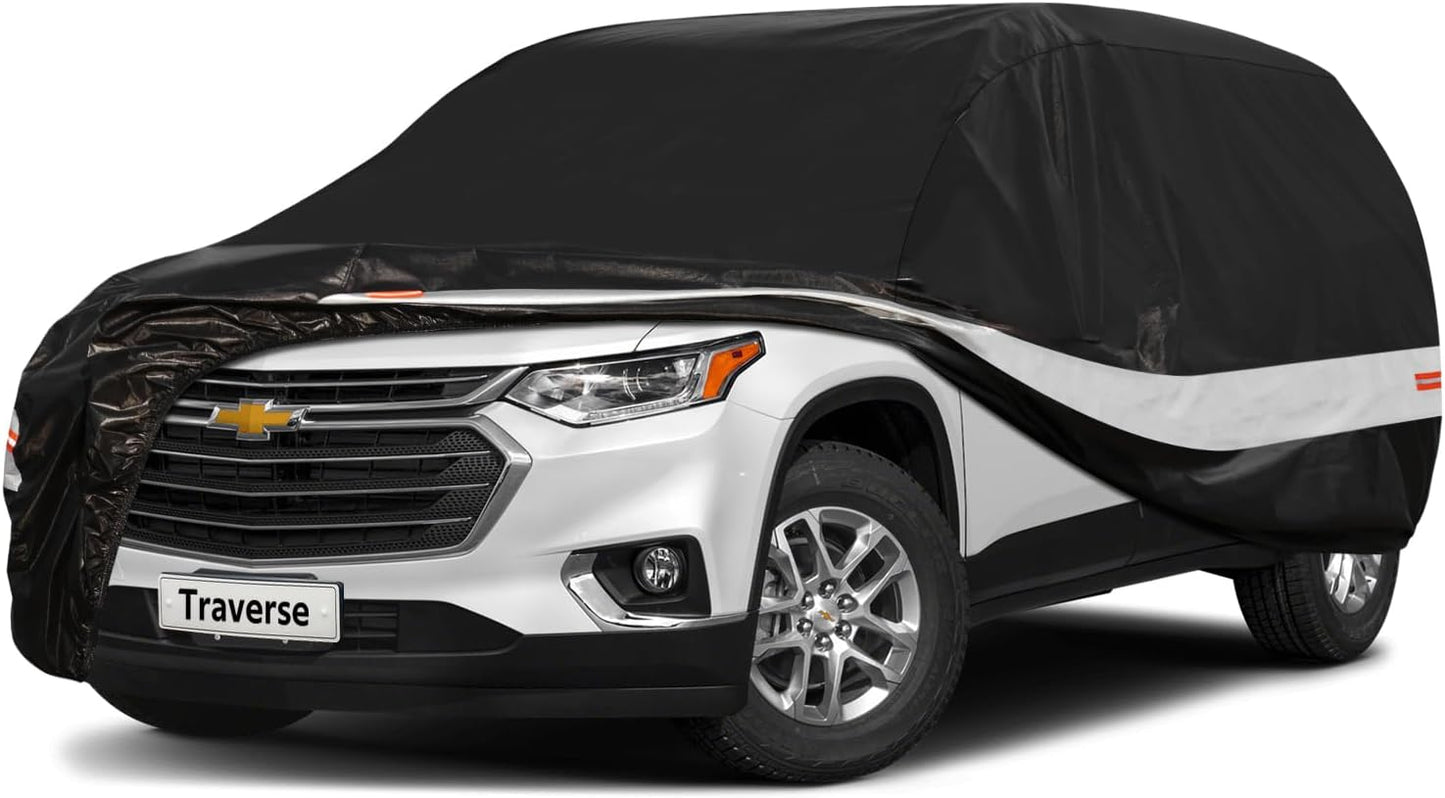 10 Layers Car Cover Custom Fit for Mercedes Benz C Class C250 C300 C43 C63 (1993-2026), Waterproof All Weather for Automobiles, Outdoor Full Cover Sun Dust Rain Protection with Cotton. Black - Colors A