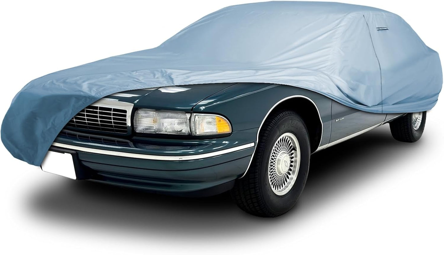 iCarCover Premium Car Cover for 1970-1972 Chevy Monte Carlo Heavy Duty Waterproof All-Weather Automobiles Custom Fit Indoor Outdoor UV Snow Protection Covers with Straps and Bag - Colors B