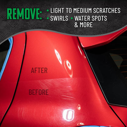 Chemical Guys Insynchro Scratch & Swirl Remover - One Step Compound & Polish for Paint Correction - Removes Fine Scratches, Swirls & Oxidation from Cars, Trucks, SUVs, Motorcycles & More, 16 oz