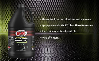 MA5X Ultra Shine Protectant | Car Interior Cleaner | Multi-Surface Car Interior Protectant with Green Apple Scent | UV Resistant | 32oz Spray Bottle | Pack of 1