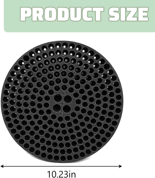 Car Wash Bucket Grit Trap Inserts, Vehicle Detailing Wash Filter for Remove Dust and Dirt, Automotive Cleaning Tool Fits 12 Inch Diameter Bucket, Universal for SUV RV Truck (Black)