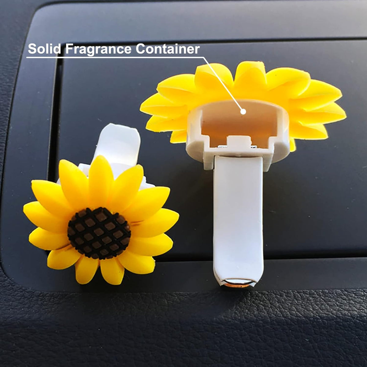 2 Pieces Small Bee Air Vent Clips Bling Bee Car Accessories Cute Car Air Freshener Rhinestone Gift Decorations Charm Car Clip Interior Air Vent Decor