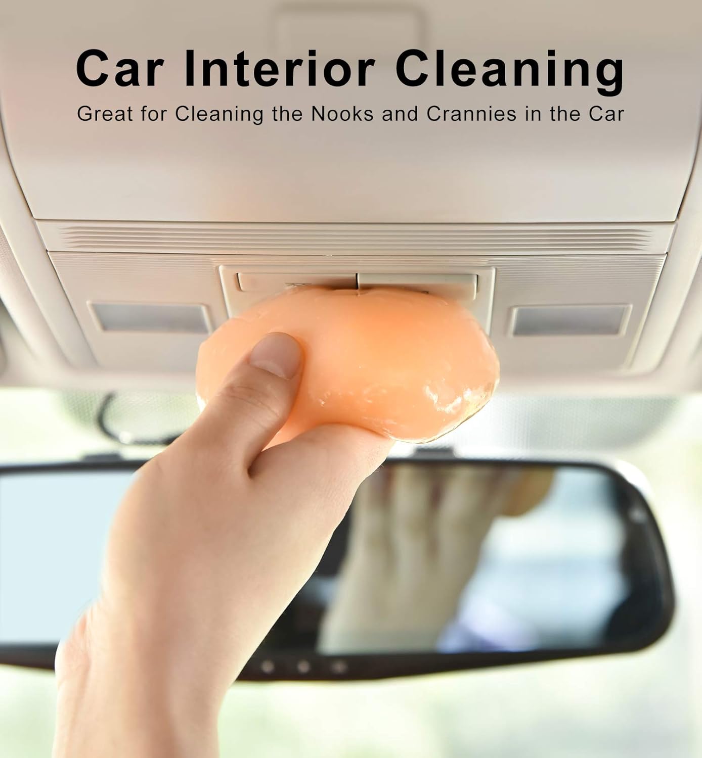 Cleaning Gel for Car Detailing Putty Car Vent Cleaner Goo Cleaning Putty Gel Auto Detailing Tools Car Interior Cleaner Dust Cleaning Mud for Cars Dust Cleaner Slime Keyboard Cleaner Gel (1Pack)