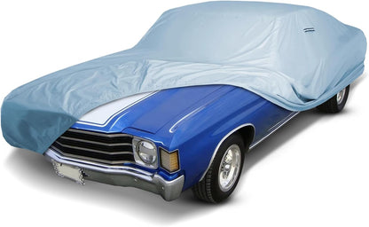 iCarCover Premium Car Cover for 1970-1972 Chevy Monte Carlo Heavy Duty Waterproof All-Weather Automobiles Custom Fit Indoor Outdoor UV Snow Protection Covers with Straps and Bag - Colors B