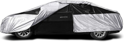 Titan Premium Multi-Layer PEVA Car Cover for Compact SUV 170-187". Waterproof, UV Protection, Anti-Scratch Protective Lining, Driver-Side Zippered Opening. Fits Rav4, Rogue, CR-V and More.