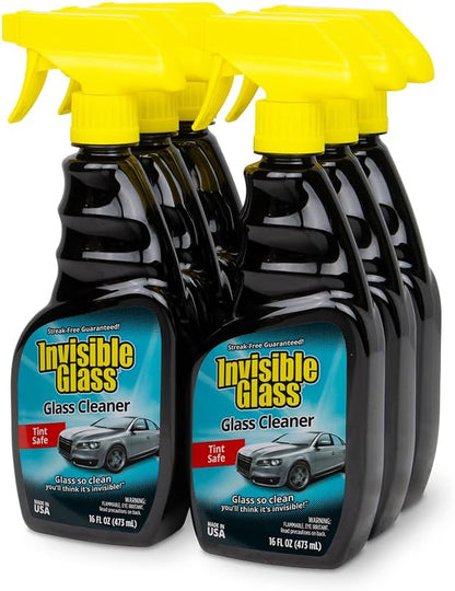 Invisible Glass 92163 Premium Glass Cleaner Spray for Car Windshields and Windows – Automotive and Home Window Cleaner – Streak-Free, Ammonia-Free, Tint-Safe – 16 fl oz