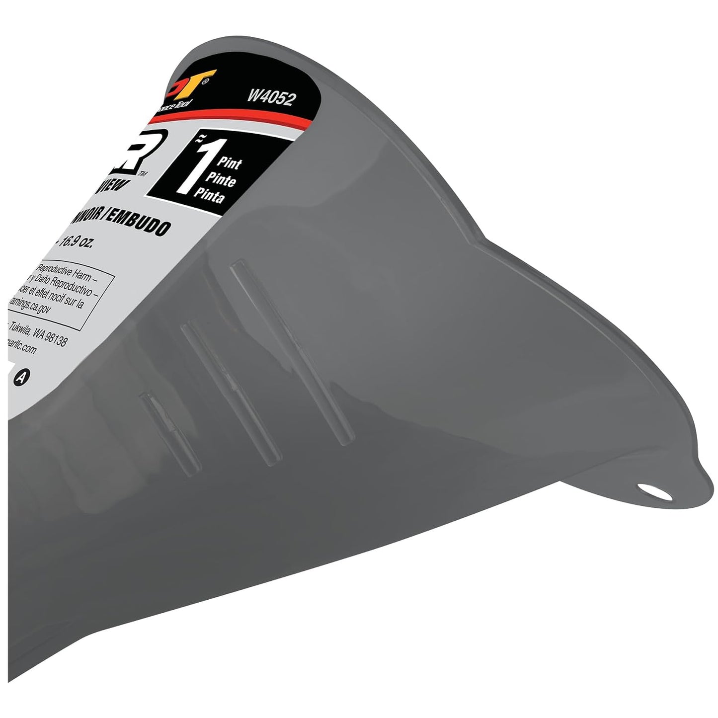 Performance Tool W4053 Clear View Easy-Fill Funnel Set (3 Pieces) - Versatile Liquid Filling Solutions