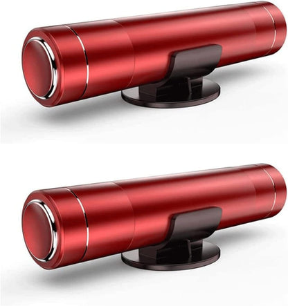HHXS Window Breaker Seatbelt Cutter,Upgraded Safe Hammer Glass Breaker Under Water,Car Safety Hammer Emergency Escape Tool Safehammer for New Cars Home-(2 Pcs Red)