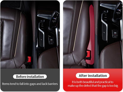 IHOTDER 2PCS Car Seat Gap Filler - Car Seat Gap Filler Organizer for Holding Phone,Key,Purse - Universal Car Gap Filler Fits Car Truck SUV Car Interior Accessories (Black/2PCS)…