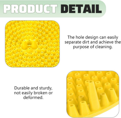 Car Wash Bucket Grit Trap Inserts, Vehicle Detailing Wash Filter for Remove Dust and Dirt, Automotive Cleaning Tool Fits 12 Inch Diameter Bucket, Universal for SUV RV Truck (Black)