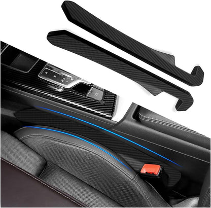 IHOTDER 2PCS Car Seat Gap Filler - Car Seat Gap Filler Organizer for Holding Phone,Key,Purse - Universal Car Gap Filler Fits Car Truck SUV Car Interior Accessories (Black/2PCS)…