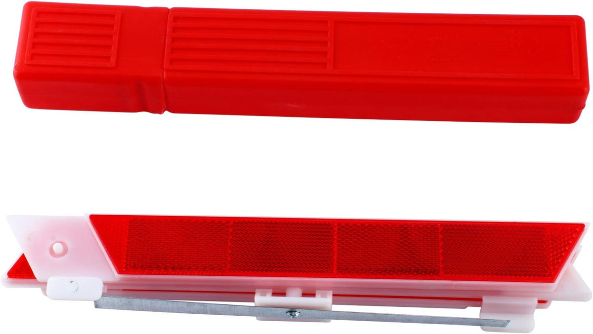 8MILELAKE 3 Pack Vehicle Safety Triangles Warning Reflector Highly Emergency Early Warning Roadside Tool